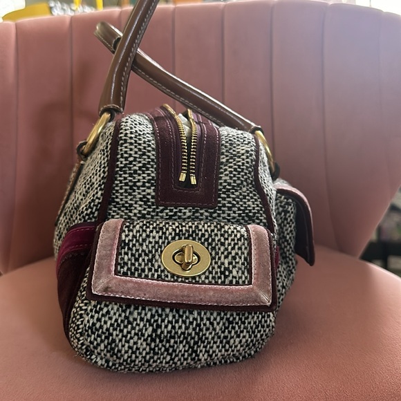 Coach soho tweed satchel 🎀👜 - Picture 4 of 4